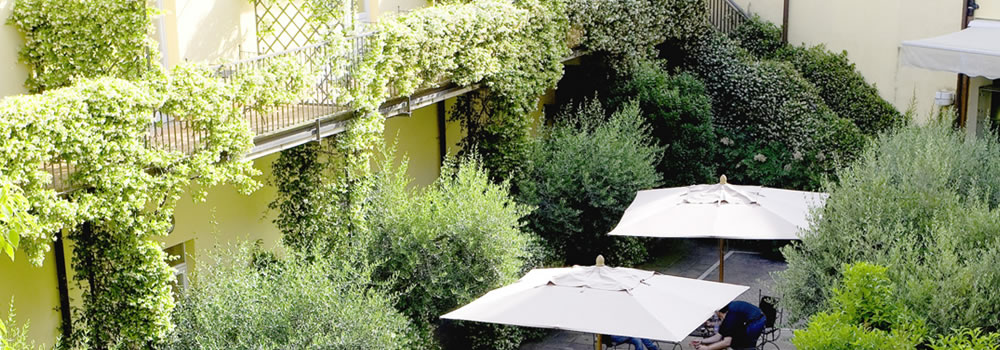 Hotel a Roma con giardino