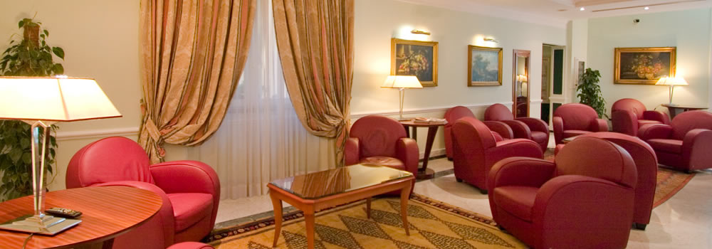 4 star Hotel Rome, relaxation room with Elegant